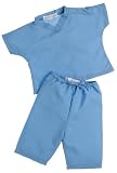 Princess Linens My First Scrubs No More Blues Blue, 0-6 Months