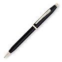 Cross Century II Black Ball-Point Pen with 23 Karat Gold Plated Appointments