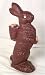 Ultimate's 2 Pound Milk Chocolate Rabbit with Basket