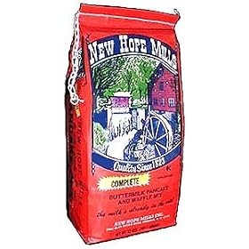 New Hope Mills, Complete Buttermilk Mix, for pancakes and waffles: Box of 4 by old fashion food