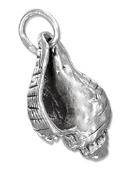 Sterling Silver Conch Shell Charm
