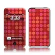 Dots Red Design Apple iPod touch 2G (2nd Gen) / 3G (3rd Gen) Protector Skin Decal Sticker