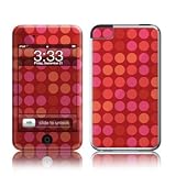 Dots Red Design iPod touch Protector Skin Decal Sticker