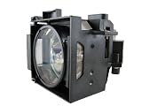 Replacement Lamp for Epson EMP 61 200-Watt HSCR (with Compatible Housing)