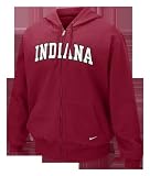 Nike Indiana Hoosiers Crimson Classic Full Zip Fleece Hoody Sweatshirt