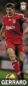 Posters: Soccer Door Poster - Liverpool, Steven Gerrard 07/08 II (62 x 21 inches)