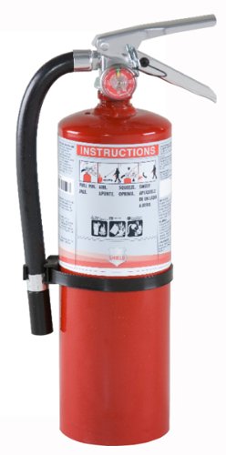 Shield Fire Protection 10914R 340 3A:40BC 5lb Fire Extinguisher