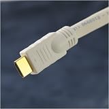 BJC Series-1 HDMI Cable, Belden Bonded-Pair, 50 foot, White