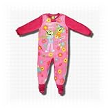 LeapFrog Hot Pink "Wiggle, Jiggle" Footed Blanket Sleeper for toddlers