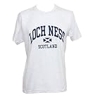 Mens Loch Ness Scotland Print Short Sleeve Casual T-Shirt/Top