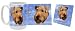 Airedale Terrier Mug & Coaster Gift Box Combo - Dog/Puppy/Canine Edition Beverage Drinkware