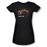 Queer As Folk Drama TVSeries Cast Group Shot Brian Michael Juniors Sheer T-Shirt
