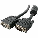 3FT Coax High Res VGA Monitor Extension Cable HDDB15 M/f