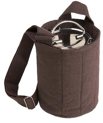 To-Go Ware 3 Tier Tiffin & Padded Bag Set