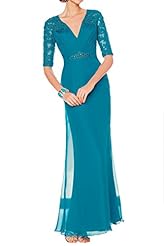 Lace Chiffon Mother-of-the-Bride Dress/Prom Dress/Wedding Dress 