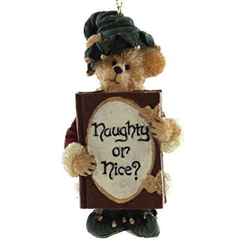 Boyds Resin Ho Elf With Book Ornament