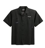 Harley-Davidson®Men's Short Sleeve Patch Garage Shirt 96229-11vm