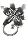Blue Moon Plated Metal Toggle Clasps-Flower Silver