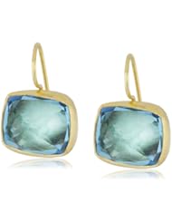 Stephanie Albertson Blue Topaz Cocktail Earrings