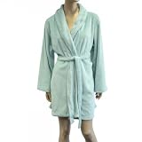 Produkt-Bild: Capelli New York Bademantel 'Soft & Silky', T&uuml;rkis, Groesse:S;Farbe:light blue/turquoise