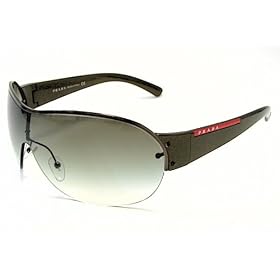 PRADA SPS 53G Sunglasses SPS53G 7JO-4M1 Dark Green Frame