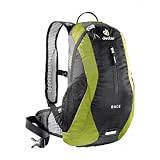 Deuter Race Backpack: Black/Moss