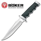 Magnum by Boker Bowie FG Knife with Black Wood Handle