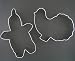 Turkey & Native American Indian Thanksgiving Harvest Cookie Cutter Set w/ Recipes for Desserts Scrapbooking or Party Favors
