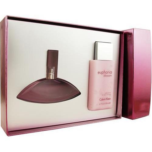 Euphoria Blossom By Calvin Klein For Women. Set-edt Spray 3.4 OZ & Body Lotion 6.7 OZ