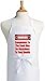 Complaints To The Cook Funny Novelty Apron, White, One Size Fits Most