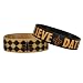 Forever Collectibles NFL New Orleans Saints Bulky Bandz Bracelet 2-Pack