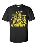 Jacted Up Tees The Killer Bees - Ben Brown Bell Steelers Men's T-Shirt - XL Black (1014)