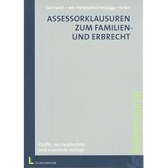Assessorklausuren zum Familien- und Erbrecht