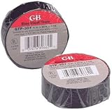 GB Electrical GTP-607 3 x 60' Black Electrical Tape