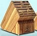 W�sthof 25-Slot Oak Mega Knife Storage Block