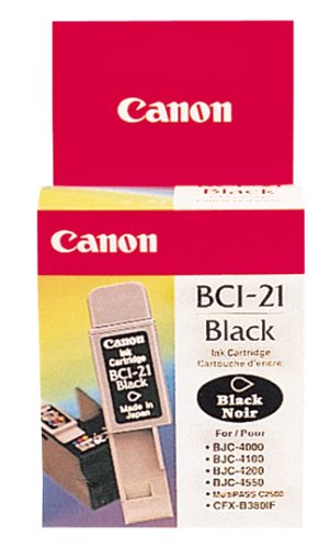 Canon BCI-21 Ink Tank (Black) (0954A370)