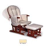Angel Line Recliner Glider and Ottoman by