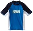 Laguna Boys 8-20 Wave Rider Color Block Rashguard Shirt