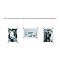 Trapeze Triple Hanging Photo Display