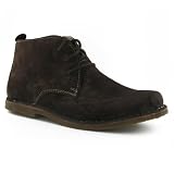 Hush Puppies Dark Brown WF Suede Womens Boots