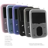 FlexiSkin - The Soft Low-Profile Case for Creative Zen Vision:M (30GB) (Smoke Grey (with kickstand))