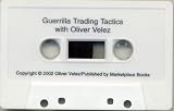 Audiocassette of live Investment seminar "Guerrilla Trading Tactics" with Oliver Velez: Short-Term Investors with candlestick charting