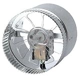 Buy Suncourt DB206P Pro Inline Inductor Duct Fan Booster - 6 Inch by SunCourt