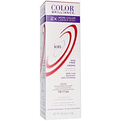 Ion Color Brilliance Permanent Creme Hair Color 7ir Medium Intense