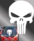 Universal Punisher Truck or Car Hood Graphic One 32"x 24" Decal Pick Color