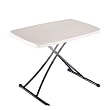 Lifetime, Personal Table,  30" x 20" Molded Top, Almond color finish