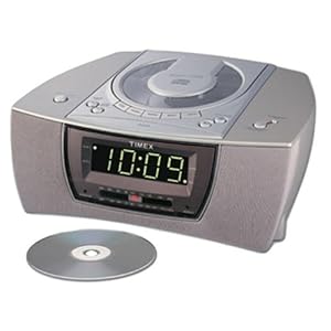 Timex AM/FM/CD Clock Radio (T608T)