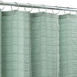 Sage Quilted Squares Fabric Shower
