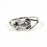 Sterling Silver Ring - Frog - Size: 4-10
