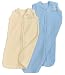 HALO SleepSack Wearable Fleece Blanket Gift Set - Blue/Yellow: Newborn and Small
